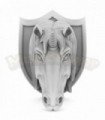 Hunting Trophy  Unicorn Head Fireplace