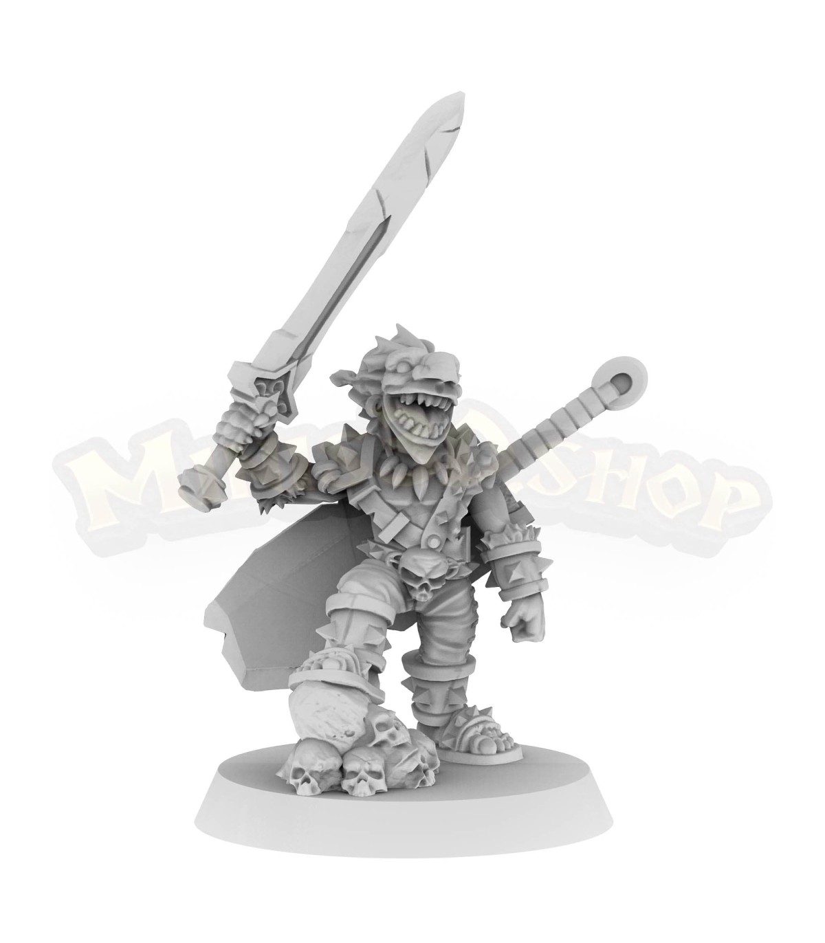 Golia Barbaro 2 - Miniatura Arcane Mini Per Dungeons And Dragons