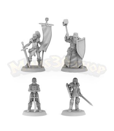 Pack Knight (4 Minis)